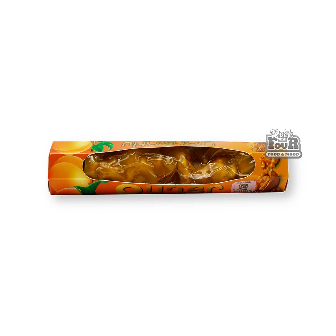 Sweet sujukh "SweetNella" with nuts and apricot dried fruit 100g